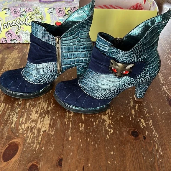 Irregular Choice Miaow Booties - Picture 6 of 13